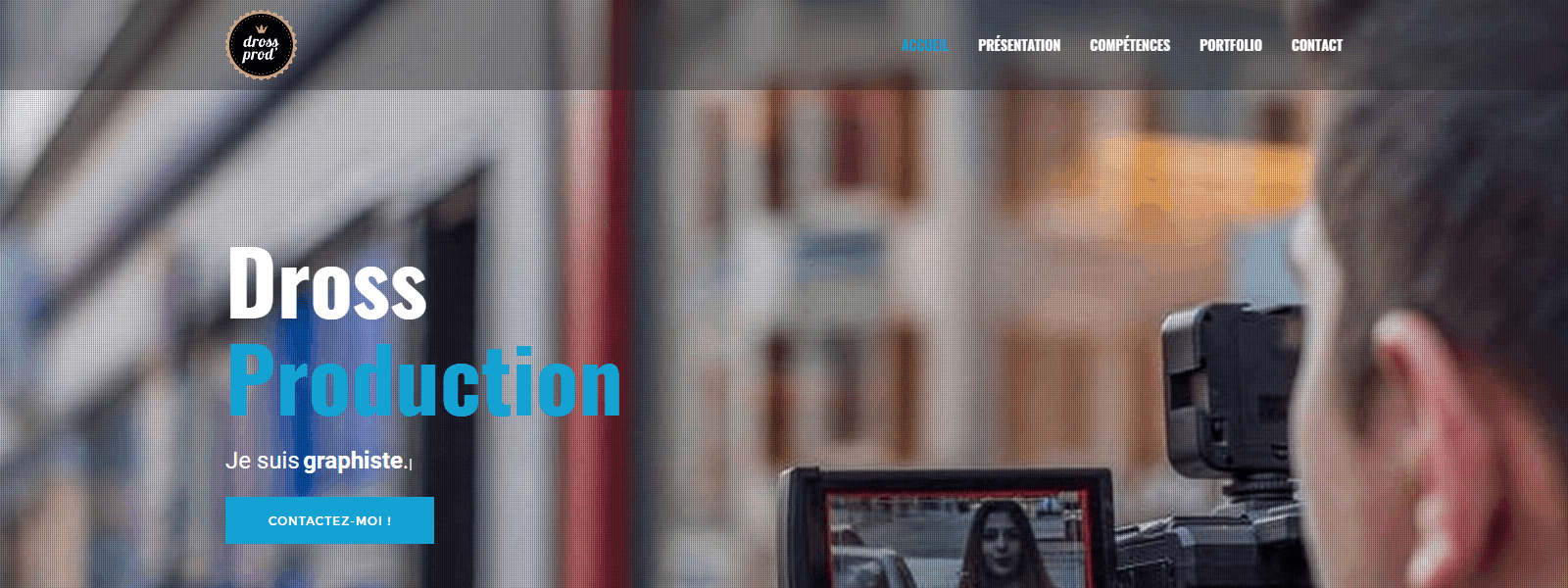 DrossProduction - projet réalisé par Agence web Nity Pro (Florian LEROY)