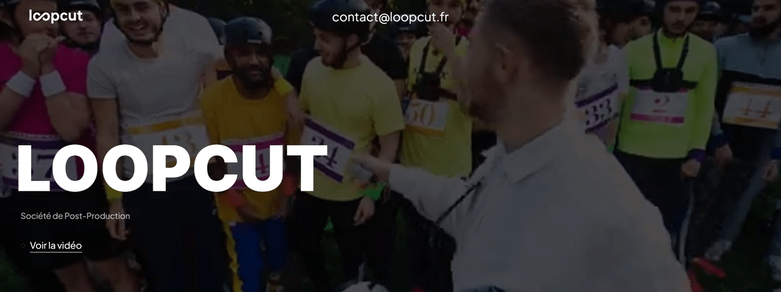 Agence Loopcut - projet réalisé par Agence web Nity Pro (Florian LEROY)