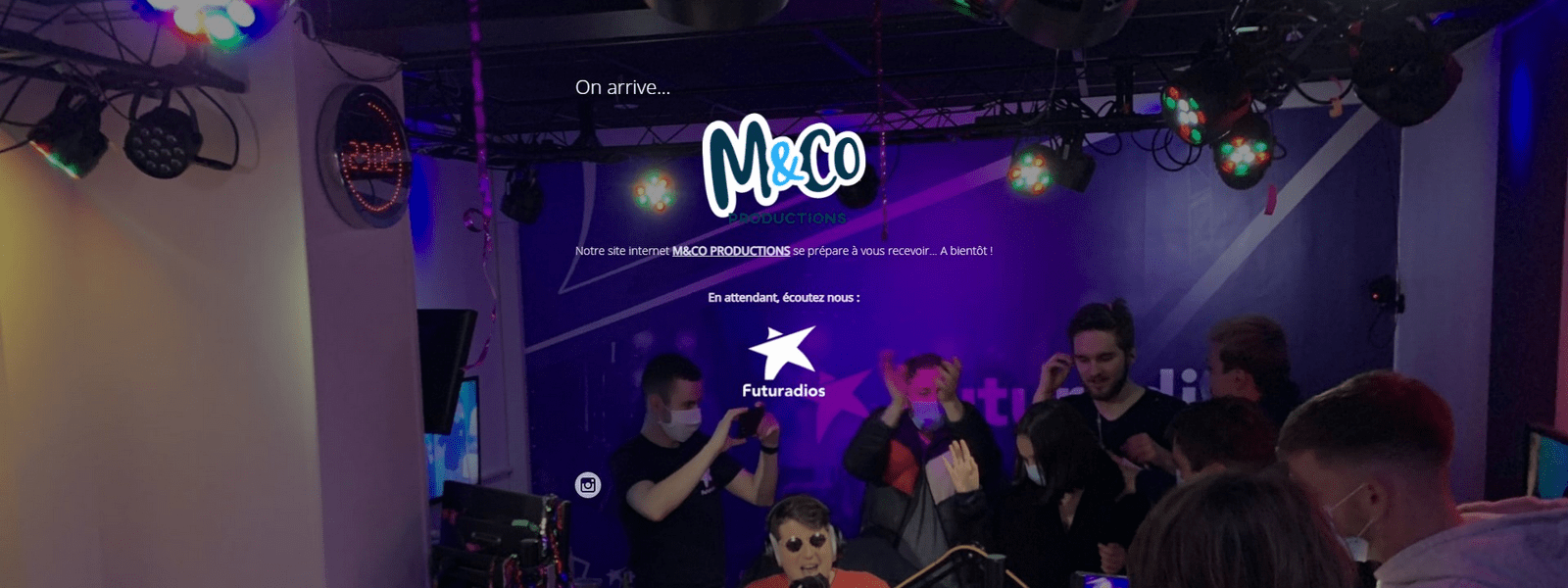 M&CO Productions - projet réalisé par Agence web Nity Pro (Florian LEROY)