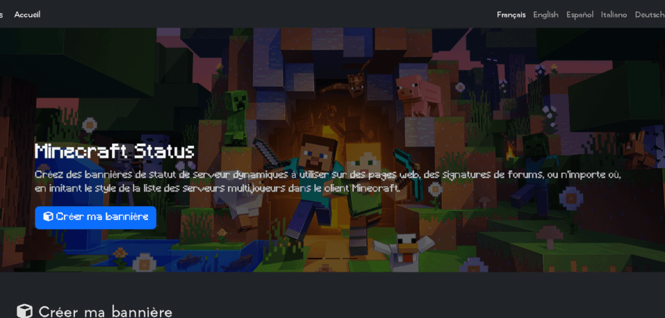 Minecraft Status
