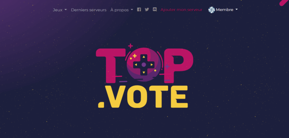 Top Vote Annuaire de Jeux
